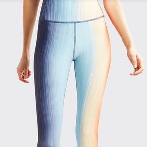 KINNEY HIGH WAIST 7/8 TIGHT - SUNSET PRINT